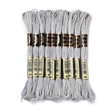 10 Skeins 6-Ply Polyester Embroidery Floss OCOR-K006-A16-1