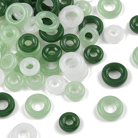 60Pcs 6 Styles Glass Pendants GLAA-YW0005-56-1