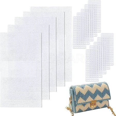 Plastic Mesh Canvas Sheets KY-WH0020-75-1