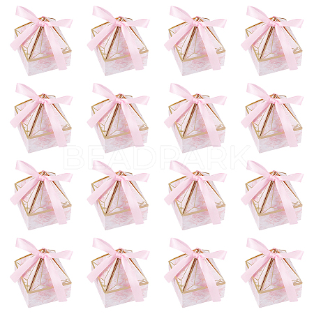 Diamond Shaped Paper Candy Packaging Boxes CON-WH0089-58-1