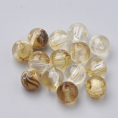 Transparent Acrylic Beads X-TACR-N001-31-1