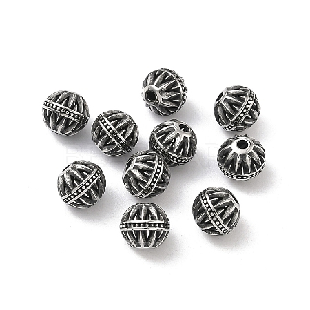 Retro 316 Surgical Stainless Steel Beads STAS-L307-17AS-02-1