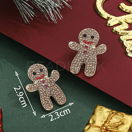 Alloy Stud Earrings FS-WG7AF48-12-1