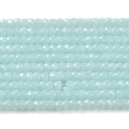 Synthetic Luminous Stone Beads Strands G-C086-01A-01-1