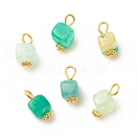 Natural Agate Pendants PALLOY-JF01586-02-1