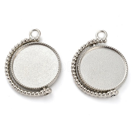 Zinc Alloy Pendant Cabochon Settings FIND-NH0001-13A-P-1