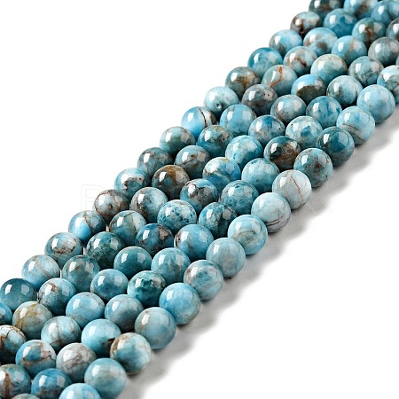 Natural Apatite Beads Strands X-G-G858-01A-1