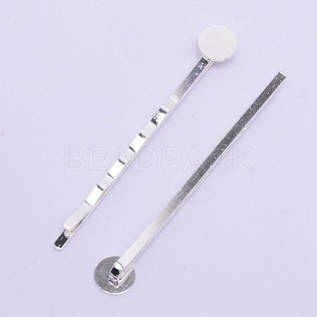 Iron Hair Bobby Pin Findings IFIN-WH0053-37S-1