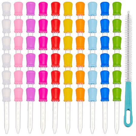 100Pcs Silicone PE Droppers DIY-GO0002-98-1