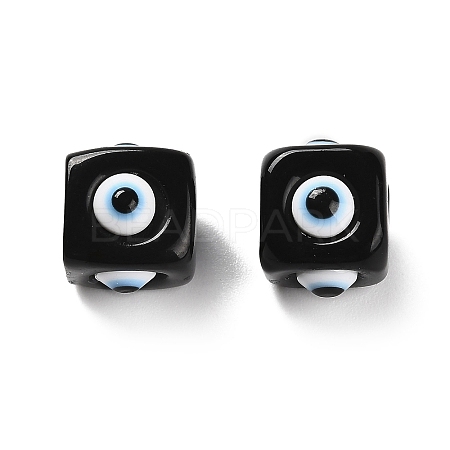 Opaque Resin European Beads RESI-U012-01A-1