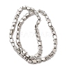 Electroplate Glass Beads Strands EGLA-F166-11P-2
