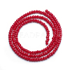 Opaque Glass Beads Strands X-GLAA-R200-B10-2
