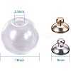 Handmade Blown Glass Globe Ball Bottles BLOW-PH0001-07-2