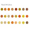288G 24 Colors Glass Seed Beads SEED-JQ0005-01C-3mm-2