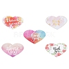 Coated Paper Thank You Greeting Card DIY-FS0007-76C-10