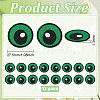 12Pairs Computerized Embroidery Cloth Self Adhesive Patches PATC-BC0001-12C-2