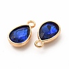 Faceted Glass Rhinestone Pendants GLAA-I051-A10-3