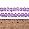 Baking Paint Glass Beads Strands LS-EGLA-Q120-B-B01-4