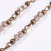 Handmade Glass Beaded Chains AJEW-JB00320-04-1