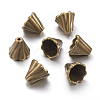 Tibetan Style Bead Caps EA10181Y-AB-1
