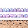 Anti-Tarnish Electroplate Glass Beads Strands GLAA-N010-6mm-07-2