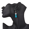 Baking Paint Imitation Jade Glass Dangle Earrings EJEW-JE06619-02-3