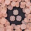 Frosted Transparent Acrylic Beads X1-OACR-P029-19B-02-1