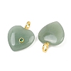 Natural Green Aventurine Pendants G-D104-01G-13-2