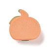 Autumn Theme Pumpkin House Opaque Resin Cabochons RESI-F031-08-3