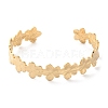 304 Stainless Steel Cuff Bangles for Women BJEW-K263-05G-06-2
