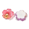Opaque Resin Pendants RESI-D016-02B-3