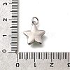 Brass Charms KK-Q043-01B-01P-3
