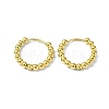 Real 18K Gold Plated 316 Stainless Steel Hoop Earrings EJEW-L267-005G-06-1