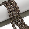 Natural Ice Obsidian Beads Strands G-K387-A09-02-1