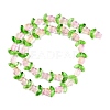 Transparent Glass Bead Strands GLAA-K070-02B-2