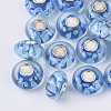 Handmade Lampwork European Beads LAMP-S193-004I-1
