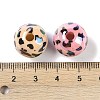 UV Plating Rainbow Iridescent Opaque Acrylic Beads MACR-K361-02A-3