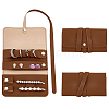 Rectangle PU Leather Envelope Travel Folding Rolls AJEW-WH048-966B-1