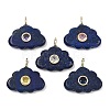 Dyed Natural Lapis Lazuli Pendants GG-CBA5B00-01G-05-1