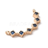 Brass Pendants X-KK-C062-038G-01-2