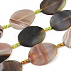 Natural Banded Agate Beads Strands G-P605-L02-01A-2