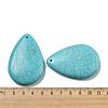 Synthetic Turquoise Big Pendants G-B070-21-3