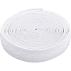 Polyester Non-Slip Silicone Elastic Gripper Band SRIB-WH0006-22A-02-1