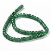 Dyed & Heated Natural White Jade Beads Strands G-G990-C03-3