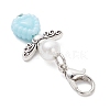 Angel Acrylic Pendant Decorations HJEW-JM04015-01-5
