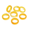 Dyed & Heated Natural Agate Finger Rings for Women RJEW-Z075-02A-1
