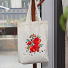 DIY Pomegranate Pattern Tote Bag Embroidery Kit PW22121380199-1