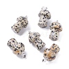 Natural Dalmatian Jasper Pendants G-M380-B09-P-1