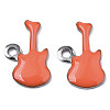 201 Stainless Steel Enamel Charms STAS-N088-15J-1