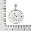 201 Stainless Steel Pendants STAS-A090-06P-3